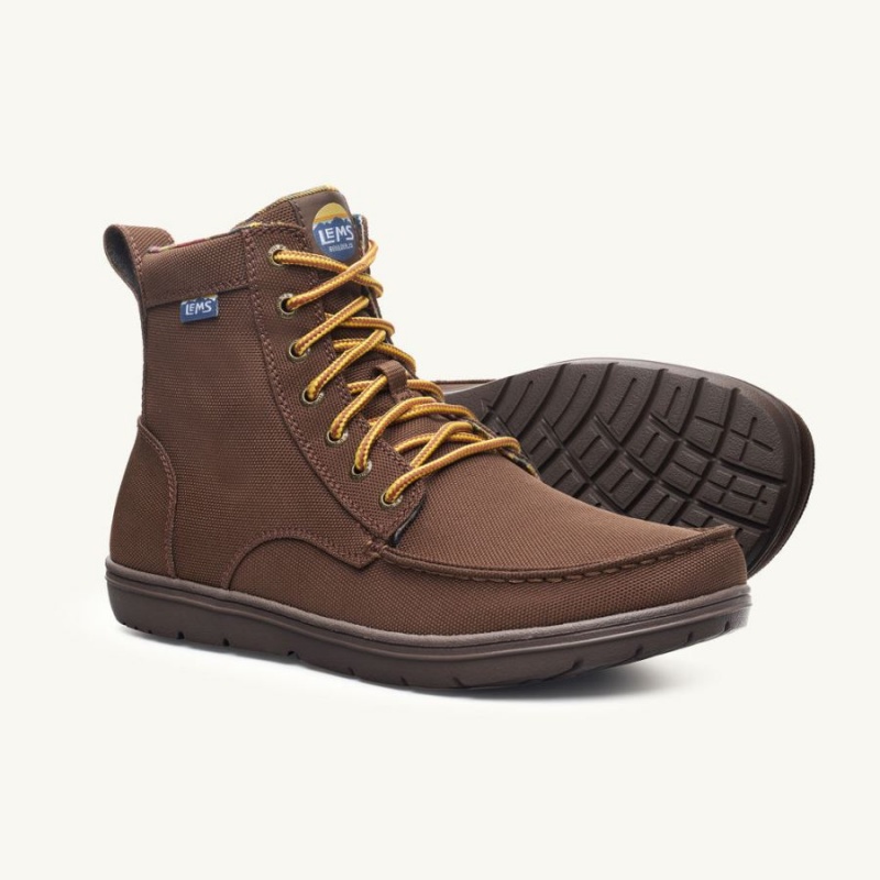 Lems Boulder Boot Nylon Støvler Dame Brune | HJUCPT