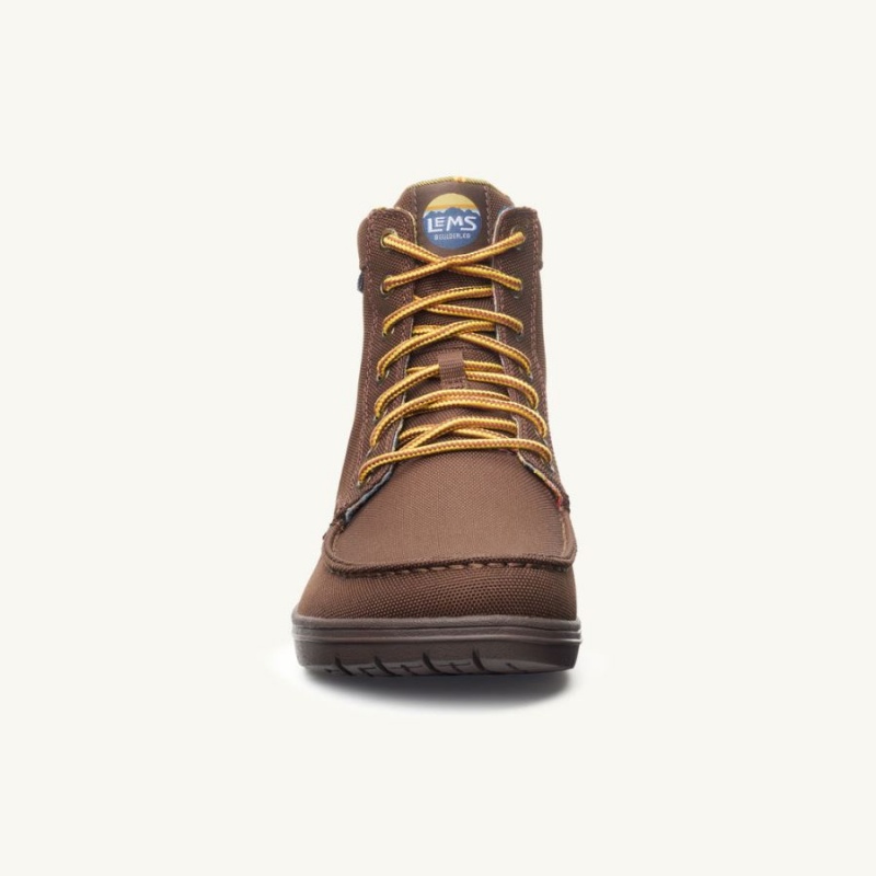 Lems Boulder Boot Nylon Støvler Dame Brune | HJUCPT