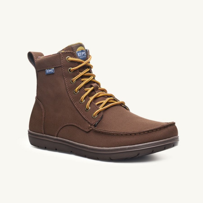 Lems Boulder Boot Nylon Støvler Dame Brune | HJUCPT