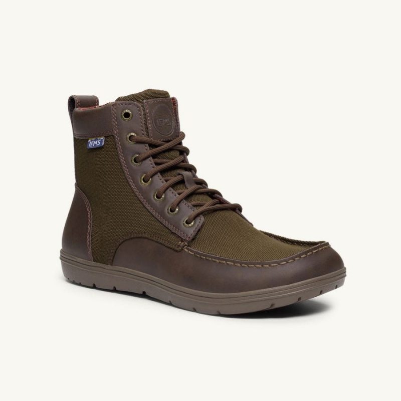 Lems Boulder Boot Nylon Støvler Dame Brune | ZGKMWI