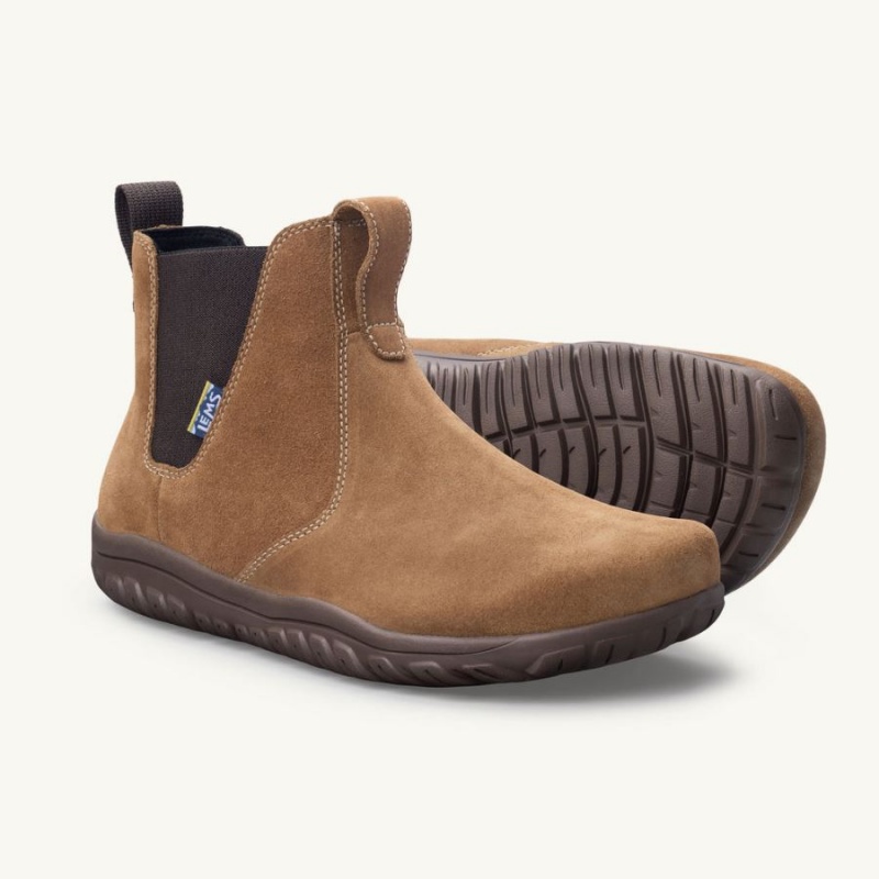 Lems Chelsea Boot Støvler Dame Brune | GJEQZN