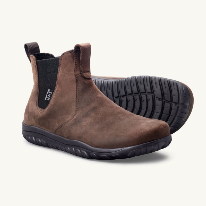 Lems Chelsea Boot Vanntette Støvler Dame Brune | PXMKNB