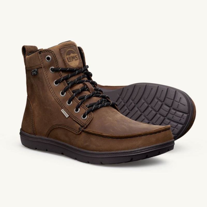 Lems Vanntette Boulder Boot Støvler Dame Brune | ZJULBX