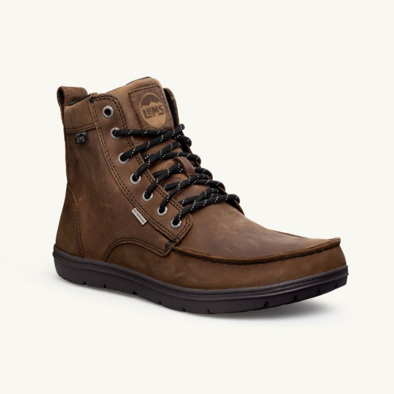 Lems Vanntette Boulder Boot Støvler Dame Brune | ZJULBX